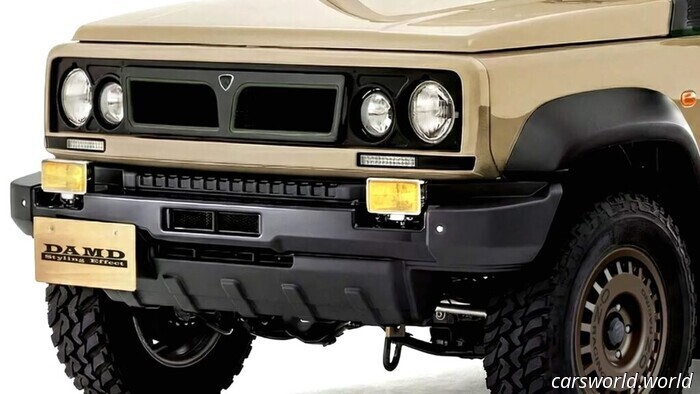 Lancia nunca fabricó este SUV, así que Damd lo construyó a partir de un Suzuki | Carscoops